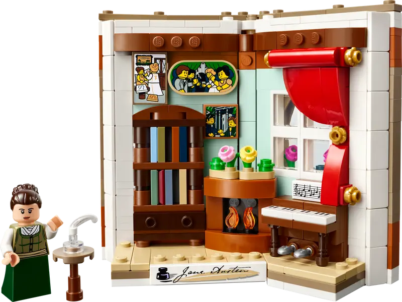 LEGO Hommage an die Bücher von Jane Austen