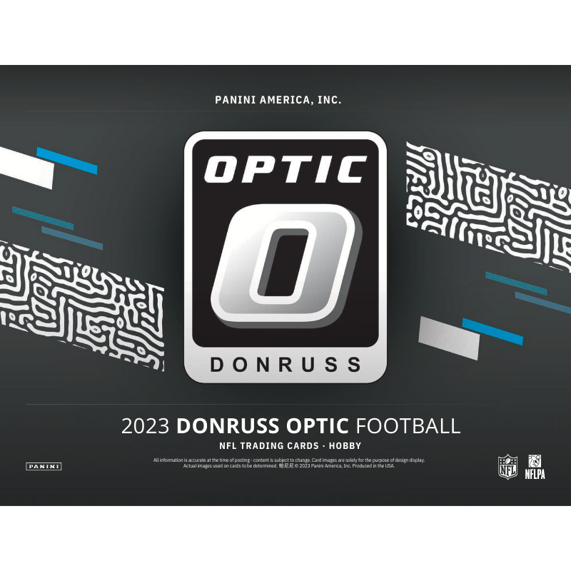 2023 Panini Donruss Optic Football Hobby 12 Box Case