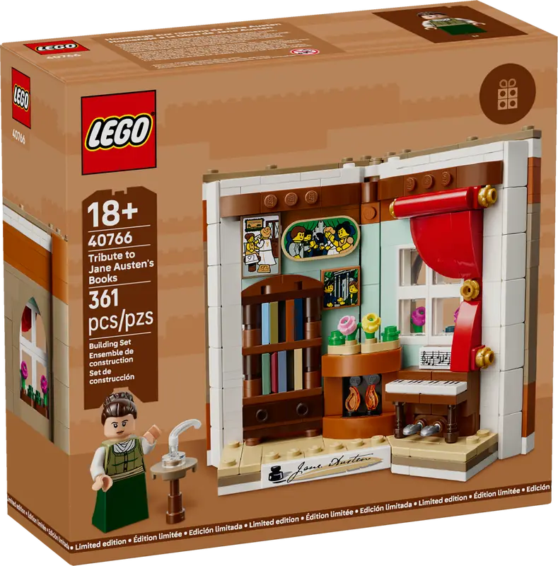 LEGO Hommage an die Bücher von Jane Austen
