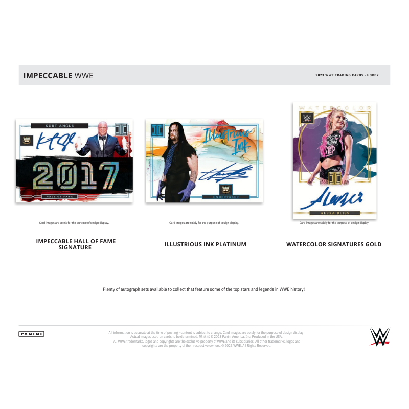 2023 Panini Impeccable WWE Hobby Box