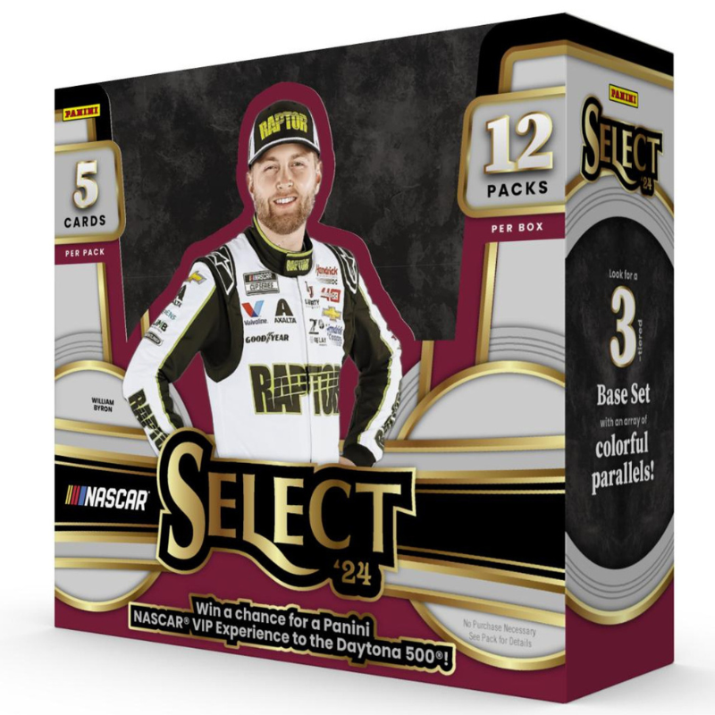 2024 Panini Select Racing Hobby 12 Box Case