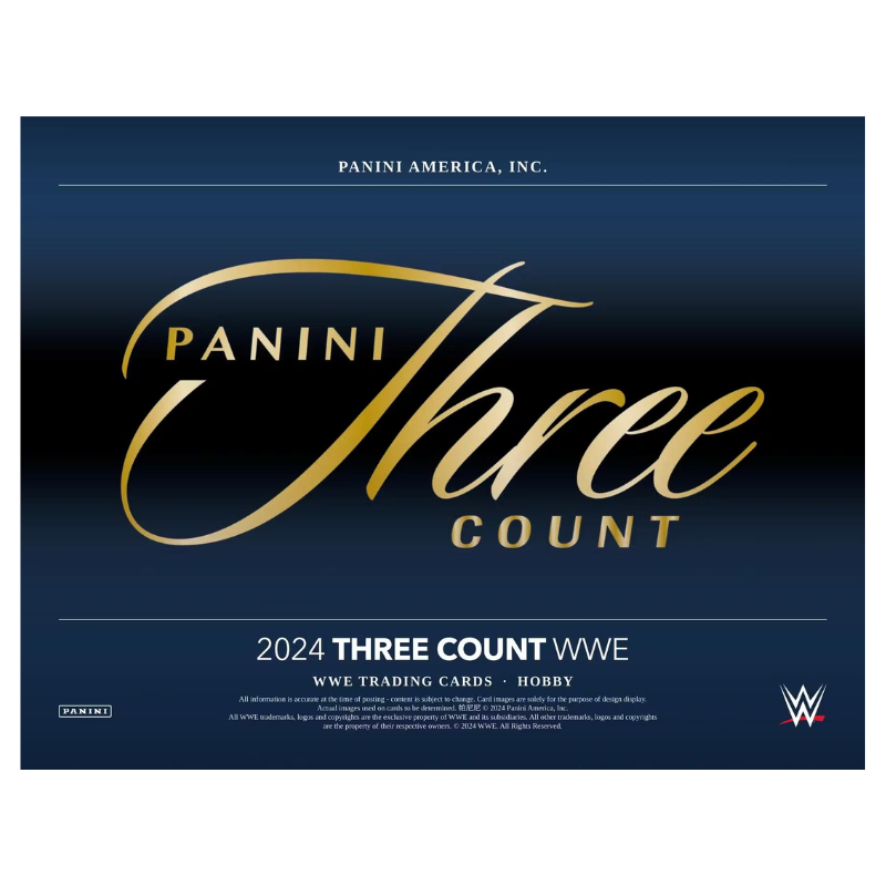 2024 Panini Three Count WWE Wrestling Hobby Box